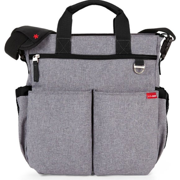 Skip Hop Duo Signature Diaper Bag - Heather Grey - Picture 1 of 4